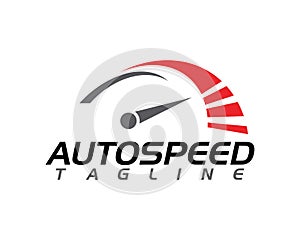speed Auto car Logo Template
