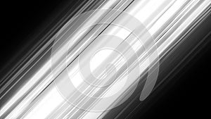 Speed Black and White 3d illustration abstract anime background
