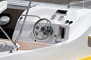 Speed boat rudder