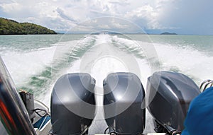 Speed Boat& x27;s Engines