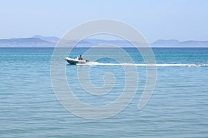 Speed Boat Speeding