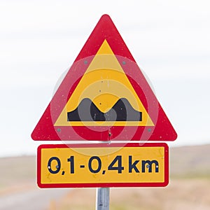 Speed bumps ahead - Iceland