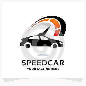 Speed Car Logo Design Template Inspiration