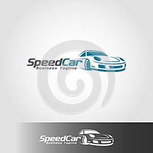 Speed Car Logo template