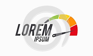Speed and Fast Logo designs vector, speedometer logo designs template