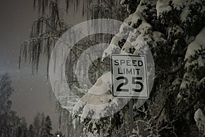 Speed Limit 25