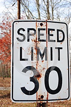 Speed Limit 30