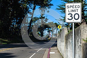 Speed limit 30