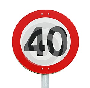 Speed limit 40