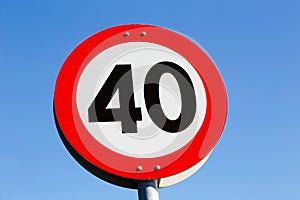 Speed limit 40