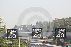 Speed limit 40