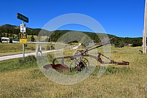 Speed limit of 5 MPH on a rural gravel roa