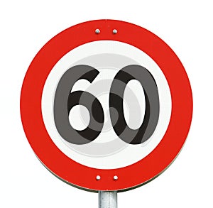 Speed limit 60