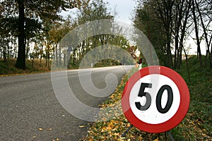 Speed limit horizontal