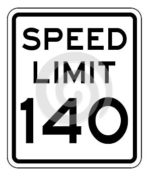 Speed Limit Sign