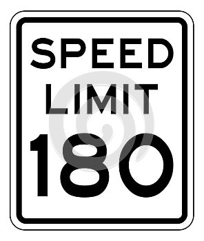 Speed Limit Sign