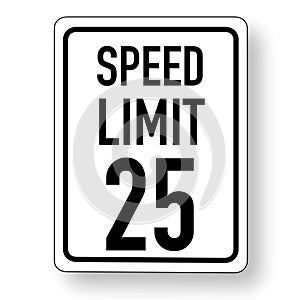 Speed limit  sign in concept abstract picture. Business artwork vector graphics