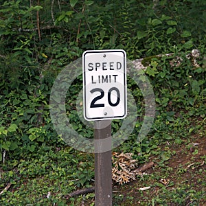 Speed limit twenty