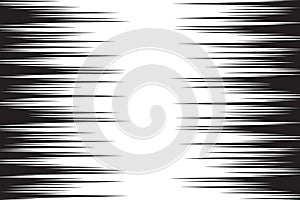 Speed line fast motion background. Comic vector illustration