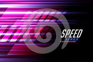 Speed lines racing background for car or motor sports