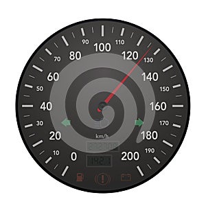 Speed Meter Car Kmh Speedometer Motor Vehicle Technology Instrument