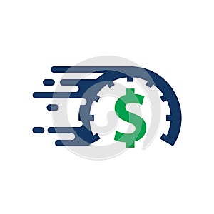 Speed Money Logo Icon Design