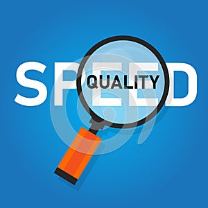 Speed and quality select between cost efficiency in project management plan