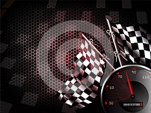 Speed racing background
