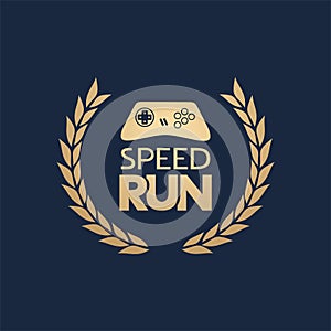 Speed run message symbol