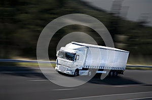 Speed semi-truck