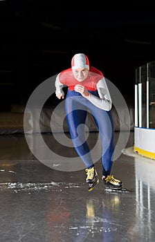 Speed skating start