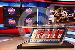 Speed Television Studio Set