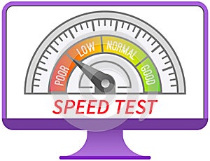 Speed test application, website loading speed optimization with server testing, web programming