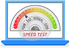 Speed test application, website loading speed optimization with server testing, web programming
