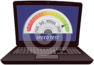 Speed test application, website loading speed optimization with server testing, web programming