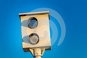 Speed trap camera