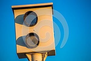 Speed trap camera