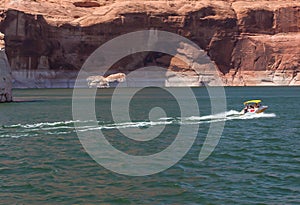 Speedboat on Lake Powell