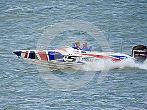 Speedboat racing