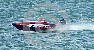 Speedboat racing