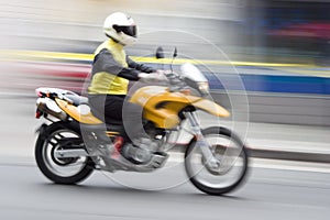 Speeding Motorcycle 1