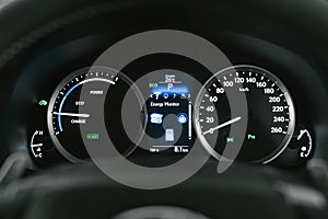 Speedo with eco meter