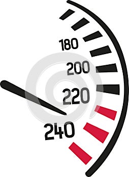 Speedo racing dashboard