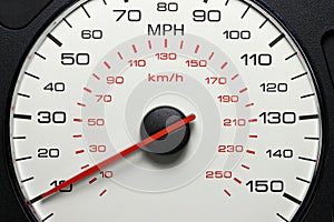 Speedometer at 10 MPH
