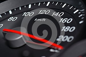 Speedometer. photo