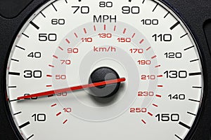 Speedometer at 20 MPH