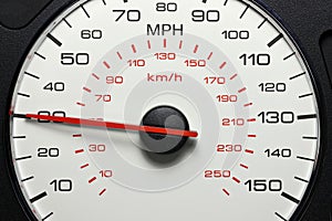 Speedometer at 30 MPH