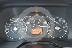 Speedometer dashboard