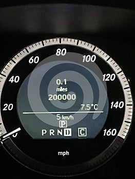 Speedometer Mercedes Benz