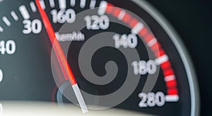 Speedometer in Motion